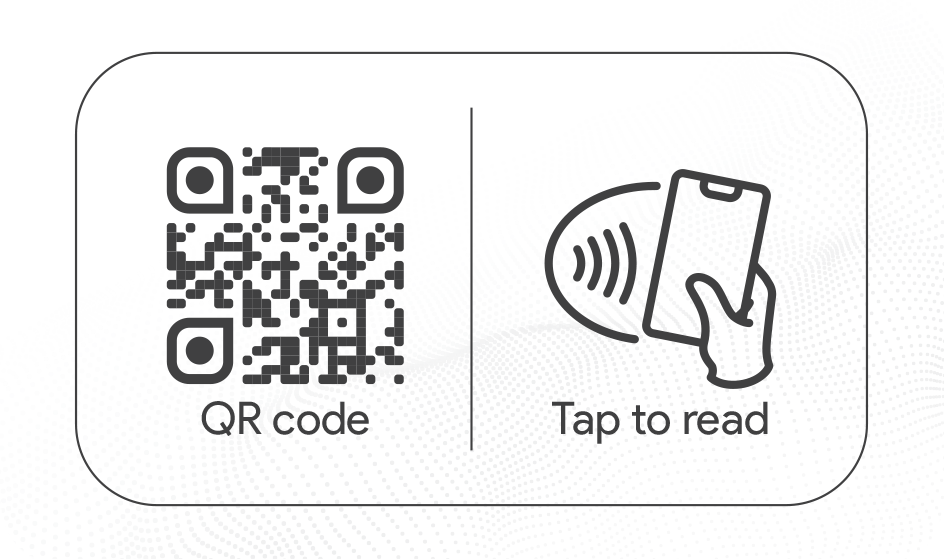 Carte Google Reviews NFC - Verso